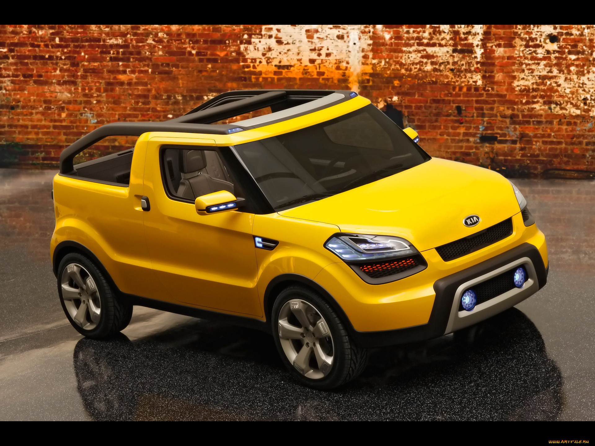 Обои 2009-Kia-Soulster-Concept Автомобили Kia, обои для рабочего стола,  фотографии 2009, kia, soulster, concept, автомобили Обои для рабочего  стола, скачать обои картинки заставки на рабочий стол.